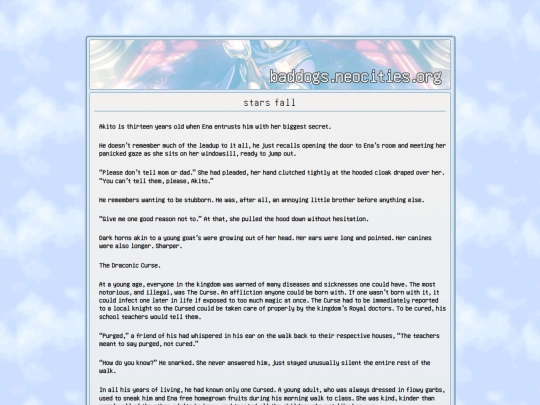 stories/starsfall screenshot