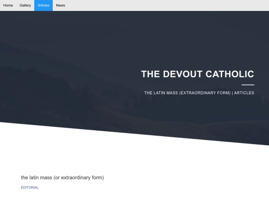articles/theLatinMass screenshot