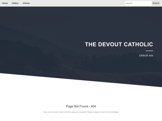 not_found screenshot