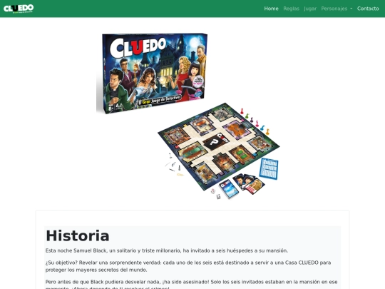CLUEDO/indexNuevo screenshot