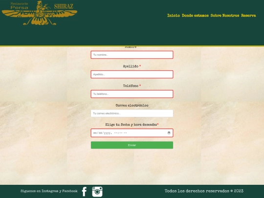 p.segundaEvaluacion/reserva screenshot