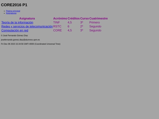 Practica1/asignaturas screenshot
