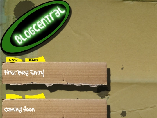 BlogSite screenshot
