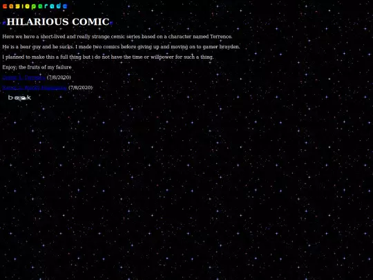 comixzone/terrencethecomic screenshot