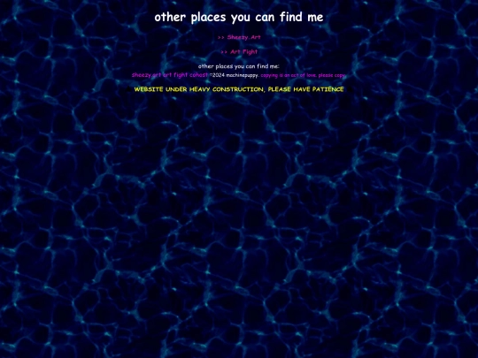 links screenshot