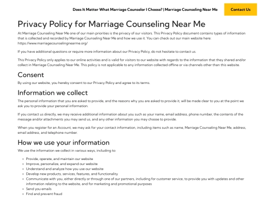 privacy-policy screenshot