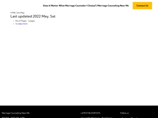 sitemap screenshot