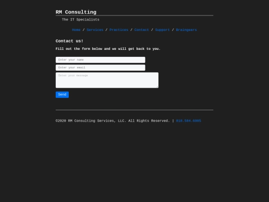 contact screenshot