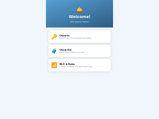 KIOSK screenshot