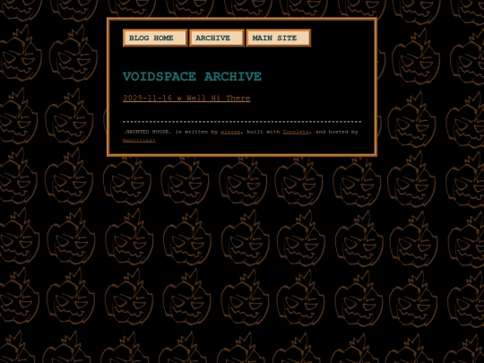 navigation/blog/archive screenshot