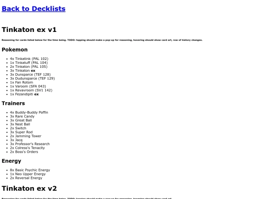 decklists/tinkaton screenshot