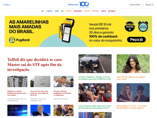 globo screenshot