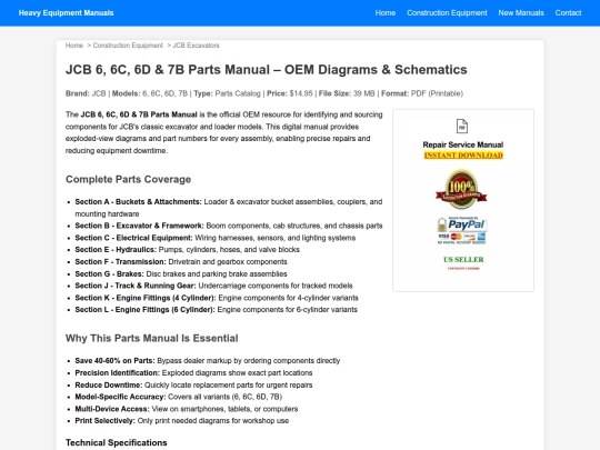 jcb-6-6c-6d-7b-parts-manual-oem-digital-download screenshot