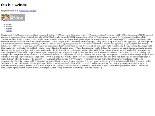 index screenshot