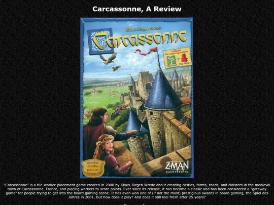 boardgames/carcassonne screenshot