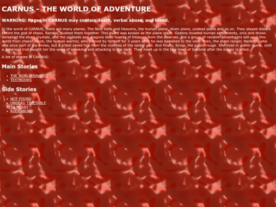 carnus screenshot