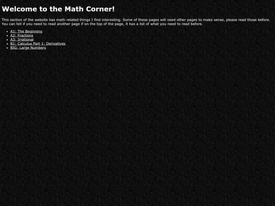 math screenshot