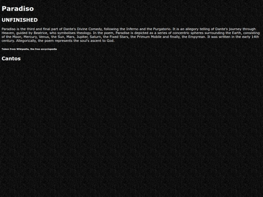 stories/poetry/thedivinecomedy/paradiso screenshot