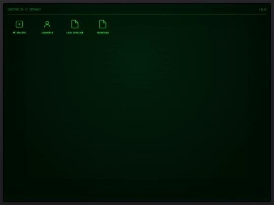 Ultimaconexion2/Intranet screenshot