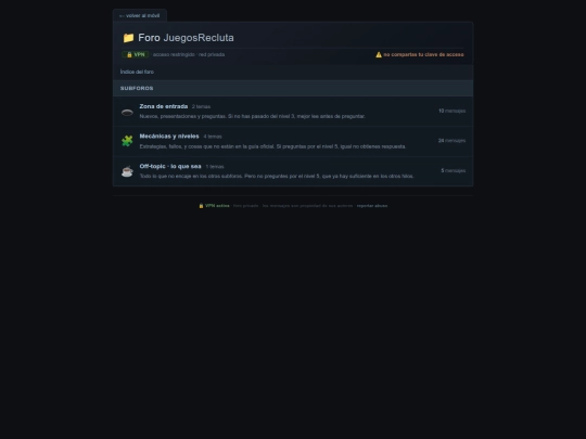 foro screenshot