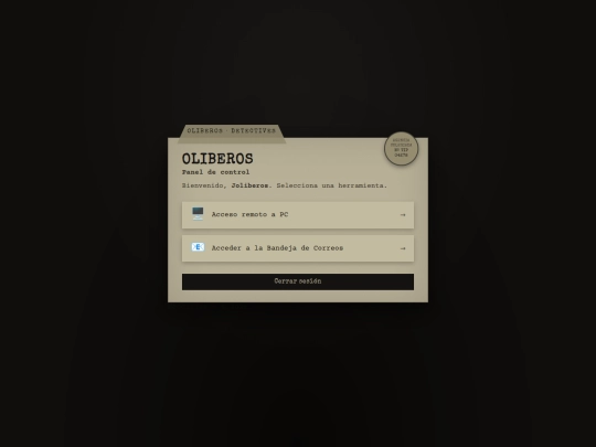 menu screenshot