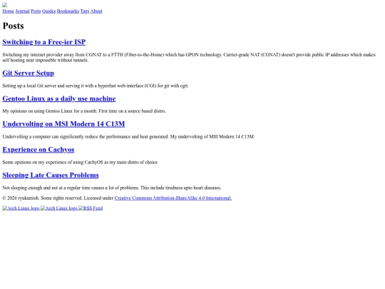 posts screenshot