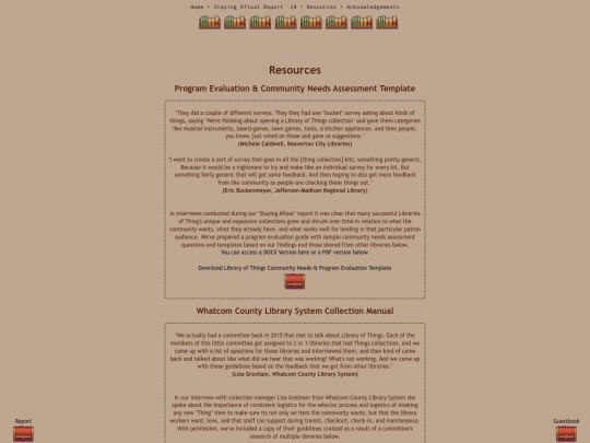 resources screenshot
