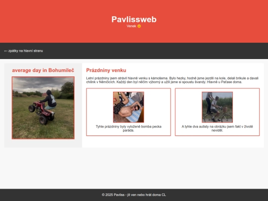 pavliss-venek screenshot