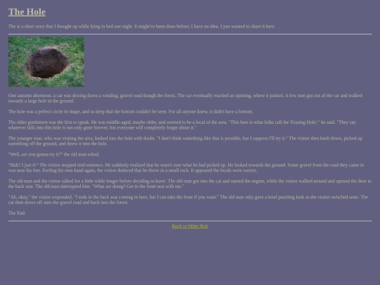other/thehole screenshot
