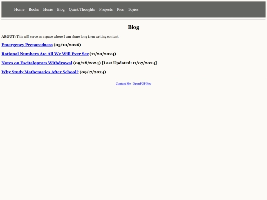 blog screenshot