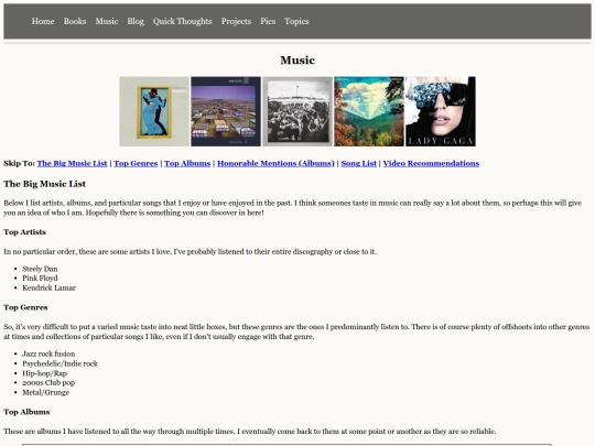 music screenshot