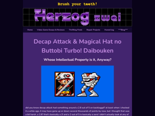 reviews/decap-attack-magical-hat screenshot
