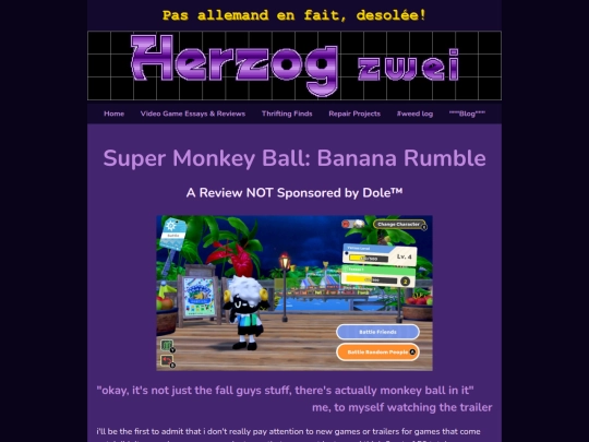 reviews/super-monkey-ball-banana-rumble screenshot