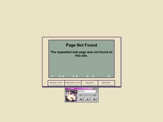 blog/music screenshot