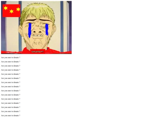 donation screenshot