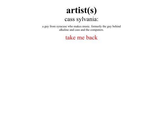 artists screenshot
