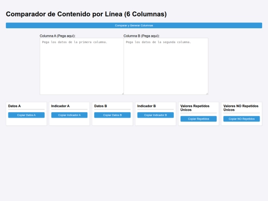 comparador screenshot