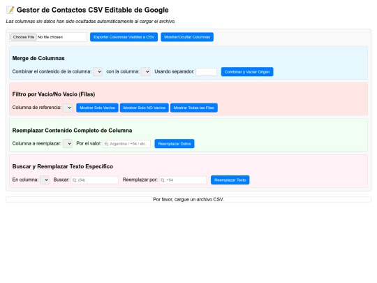 contactos screenshot