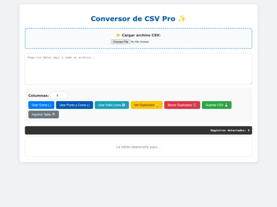csvtabla screenshot