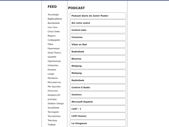 feed screenshot