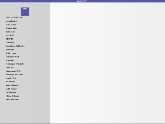 feed/podcast screenshot