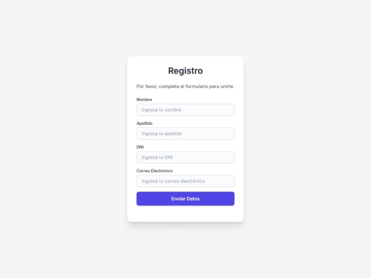 form screenshot