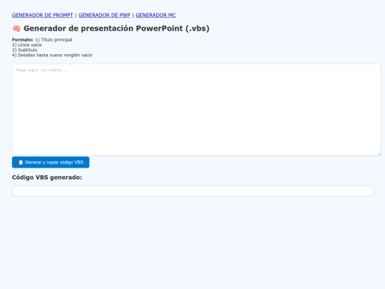 generapwp screenshot