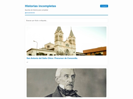historia screenshot