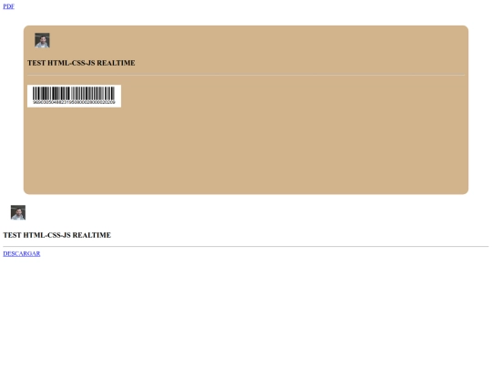 js/html2pdf screenshot