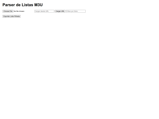 parsearm3u screenshot