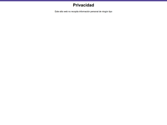 privacidad screenshot