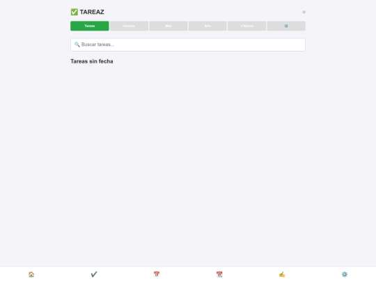 tareas screenshot