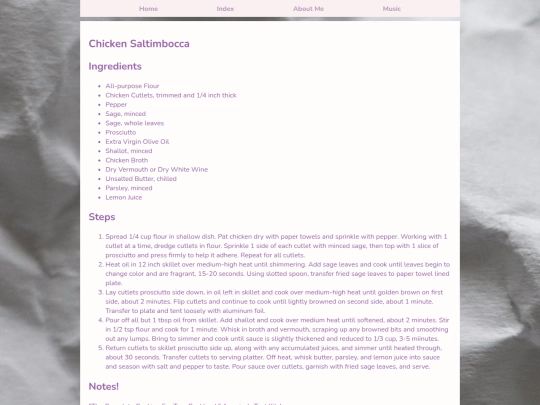 Don't Look/chickensaltimbocca screenshot