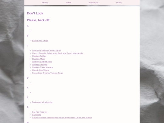 Main Pages/dontlook screenshot